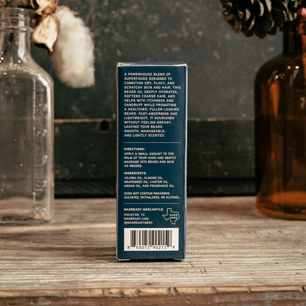 Manready Mercantile Beard Oil "Blue Label"