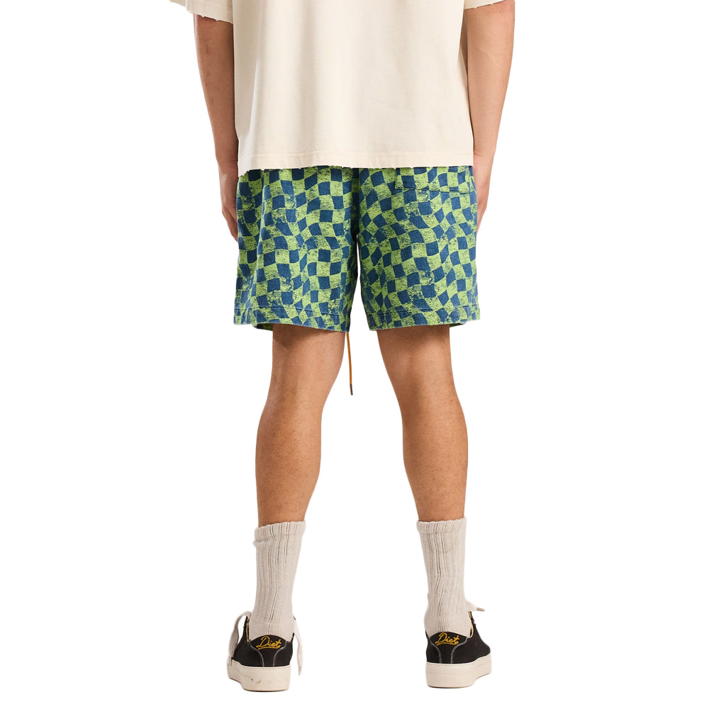 Diet Starts Monday Warped Checkered Shorts