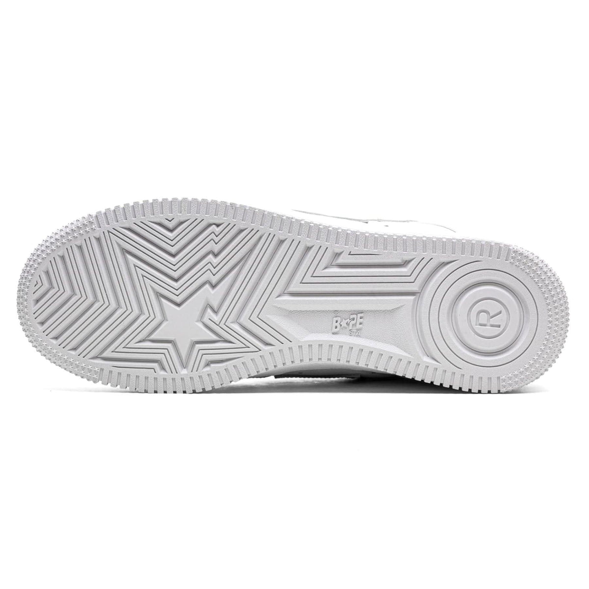 JJJJound x Bapesta 'White' — UK 4 | EU 37.5 | US 5 — Detail View