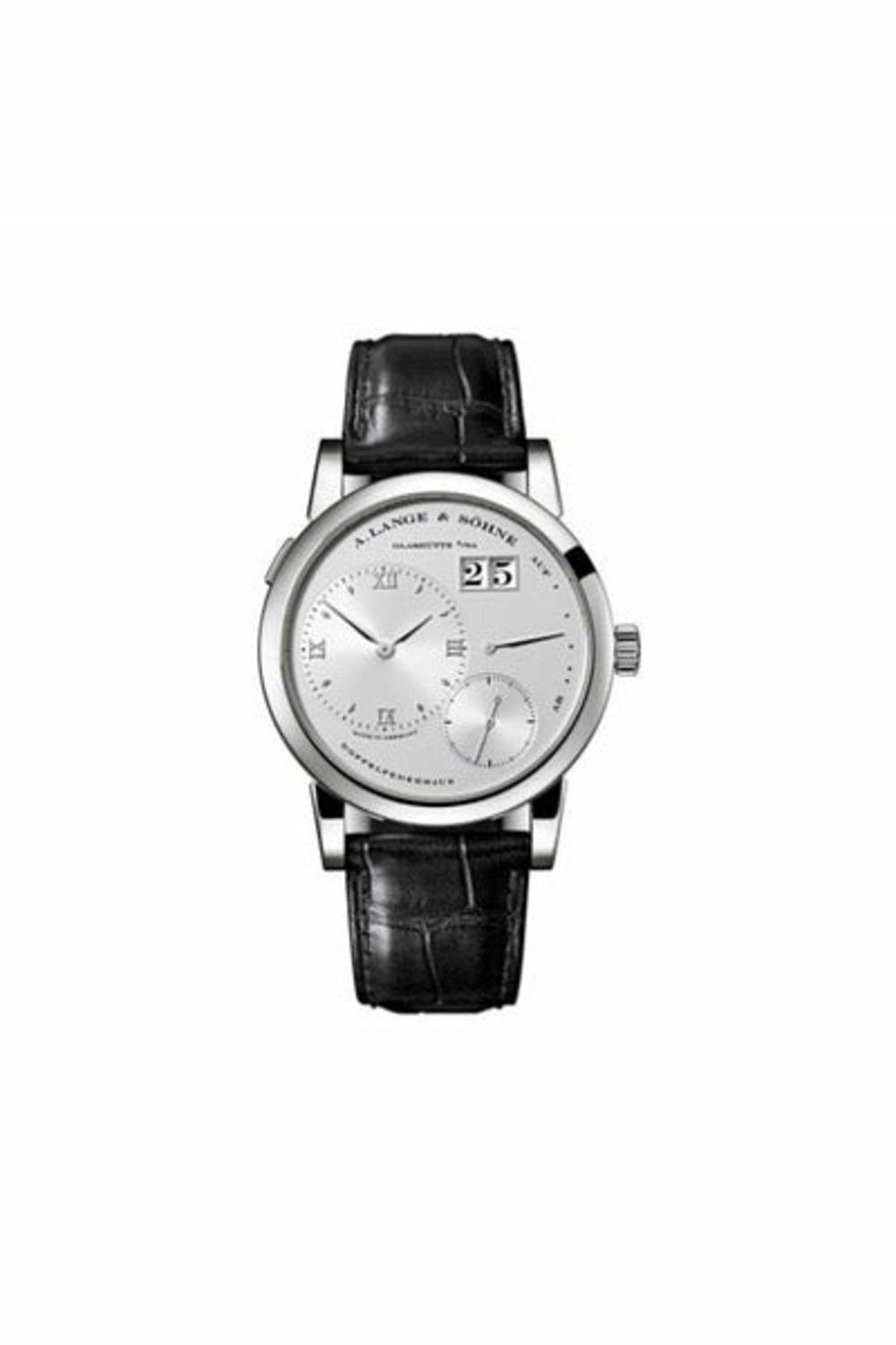 a lange & sohne 1 platinum 38.5mm men's watch