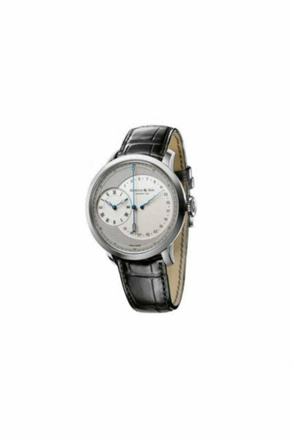 arnold & son tbr stainless steel 44mm men's watch