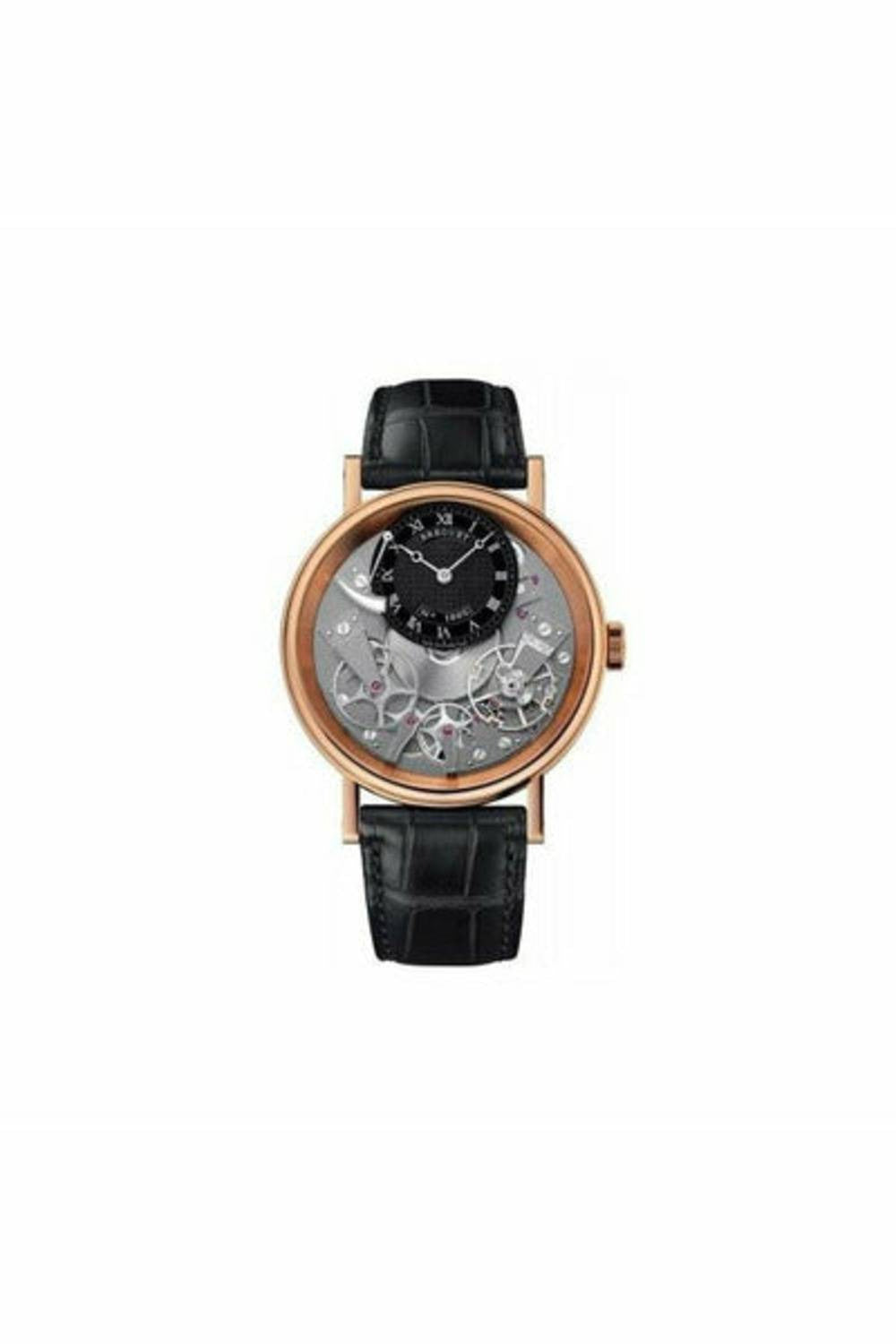 breguet tradition 40mm 18k rose gold men's watch