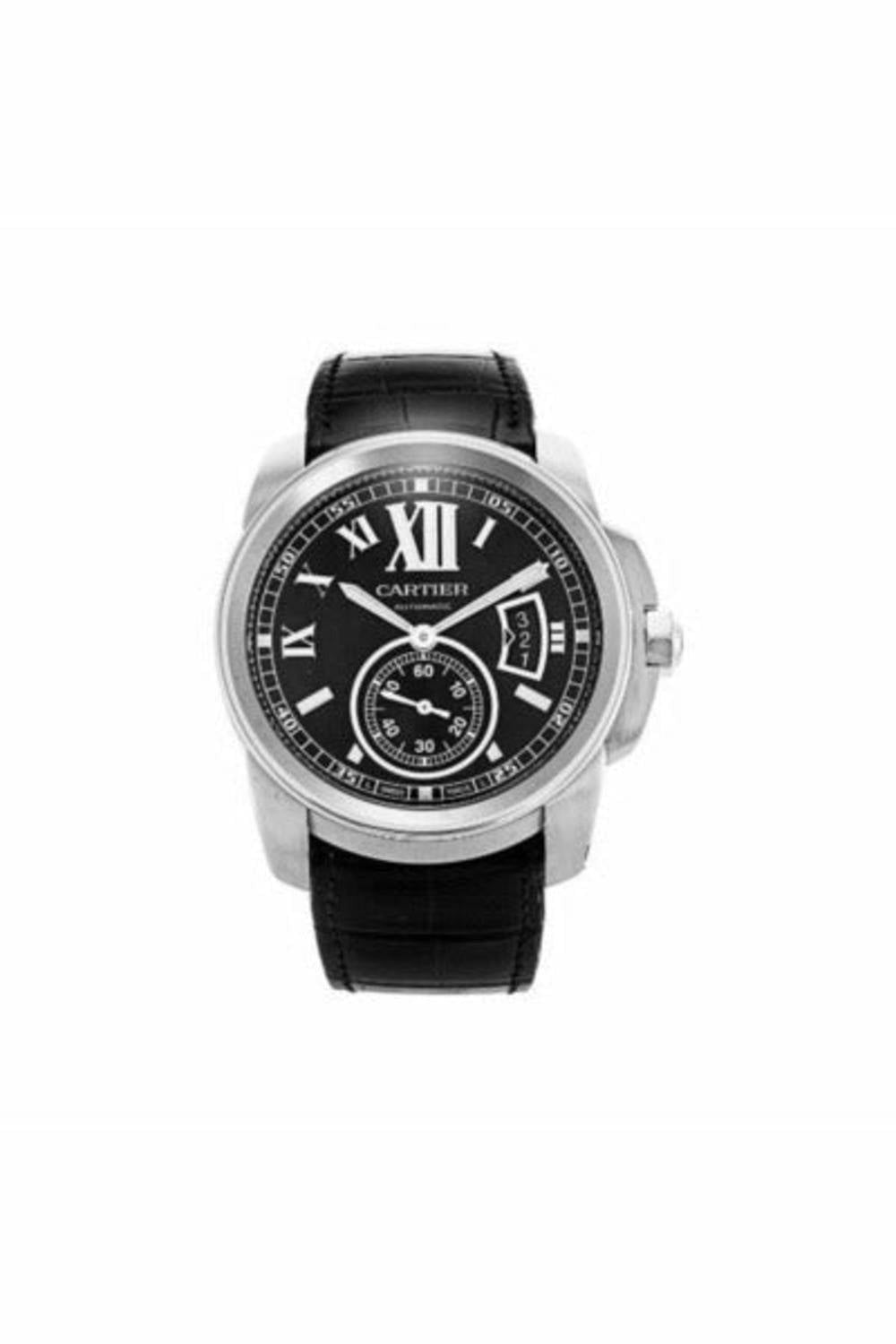 cartier calibre de cartier 42mm stainless steel men's watch