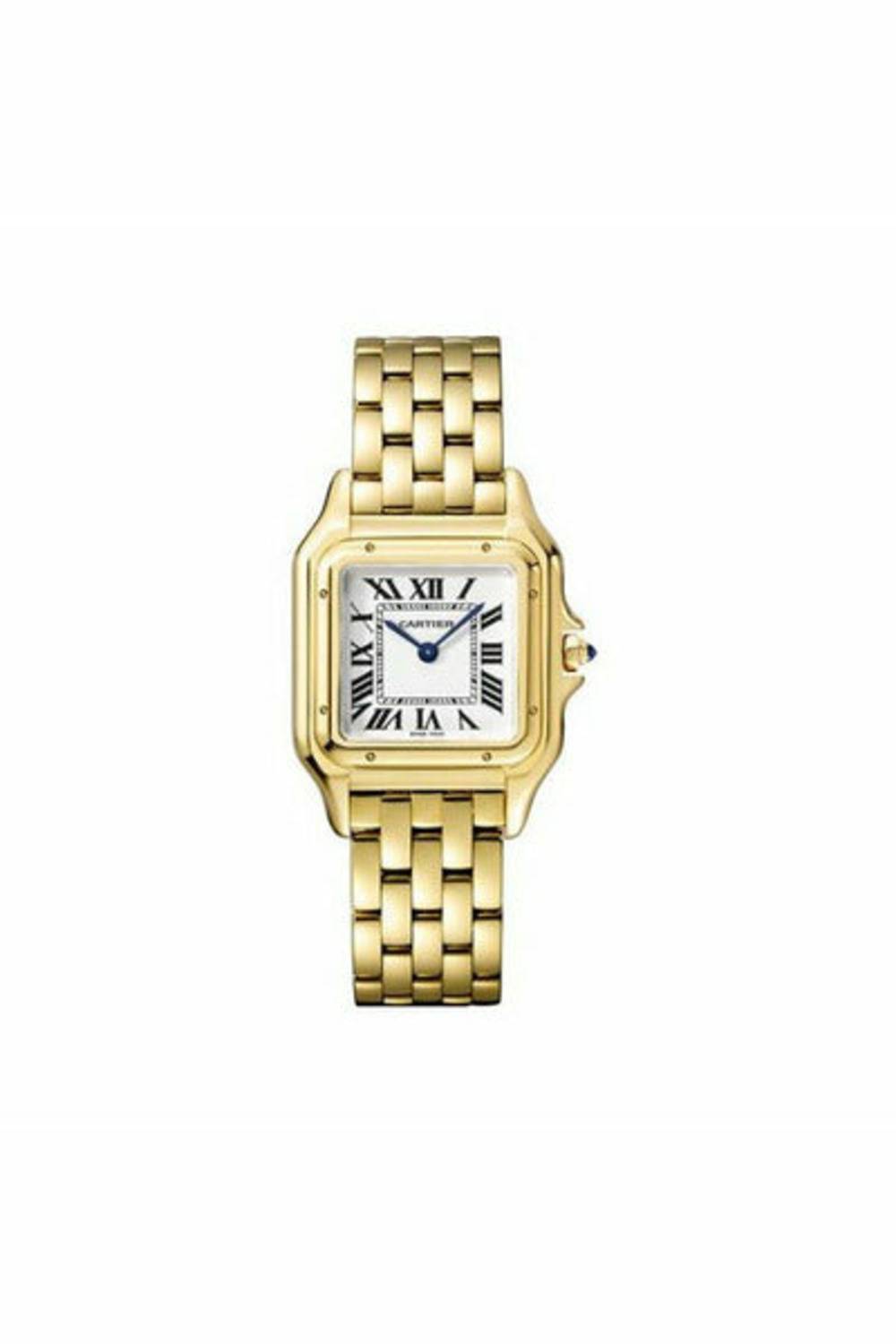 cartier panthere de cartier 18kt pink gold 27 x 37mm ladies watch
