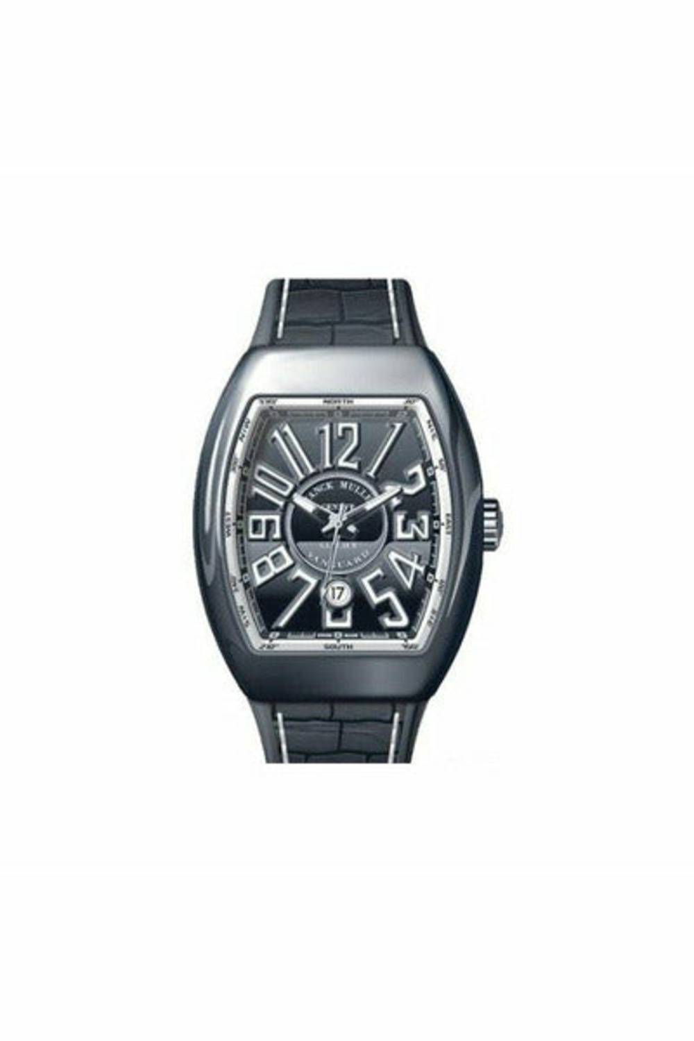 franck muller vanguard glacier 44 x 53mm stainless steel men's watch