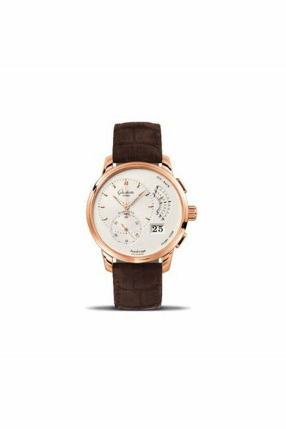 glashutte original 18kt rose gold 40mm men's watch