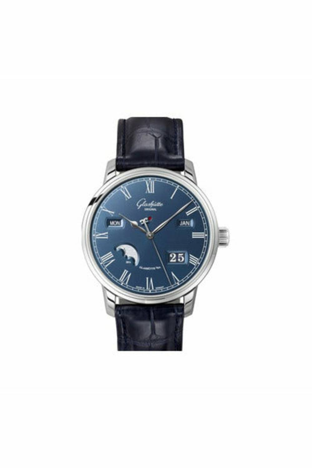 glashutte original senator perpetual calendar men's watch