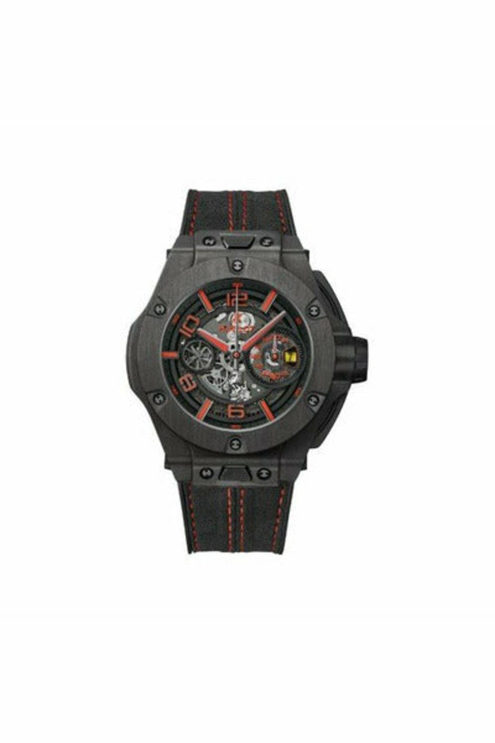 hublot big bang unico ferrari limited edition of 500 pieces carbon fiber 45mm men's watch