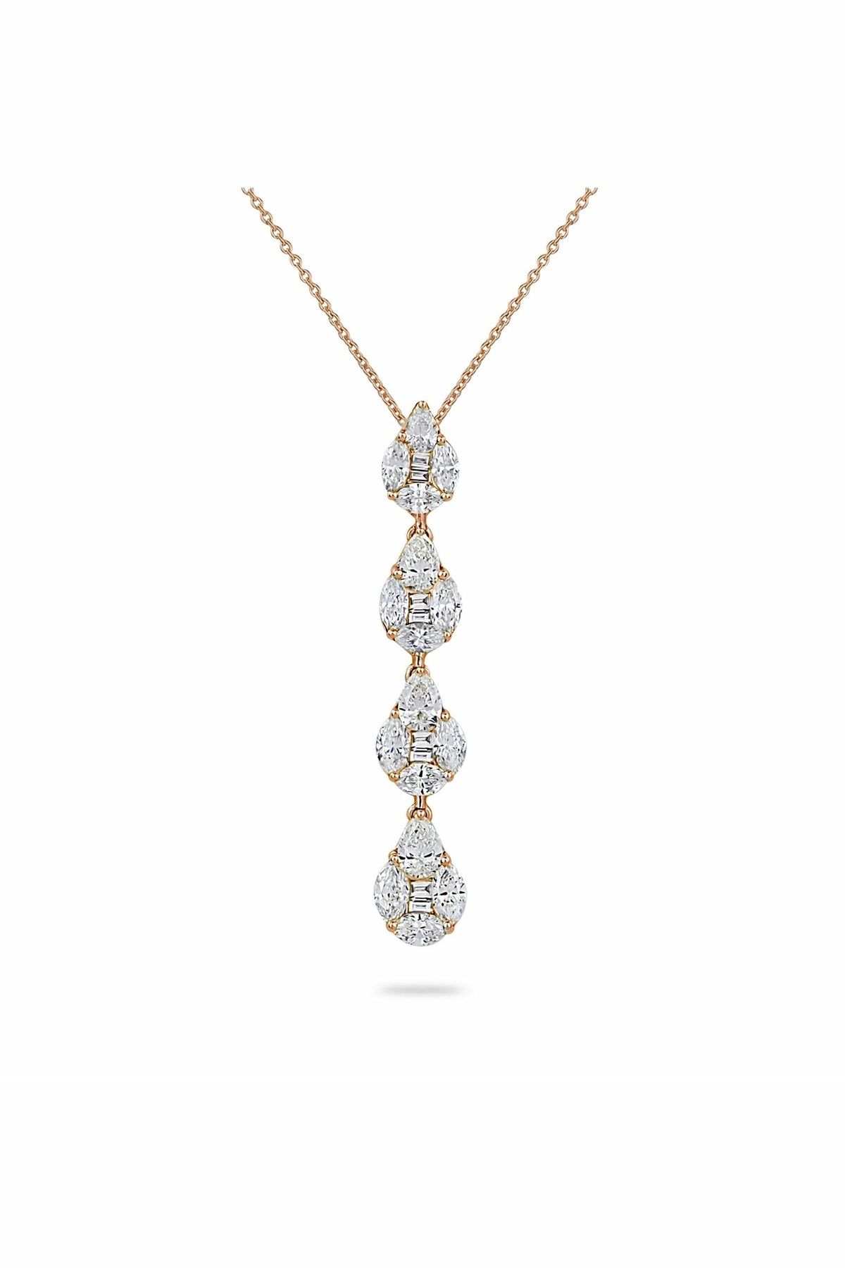 illusion pear quadruple tier