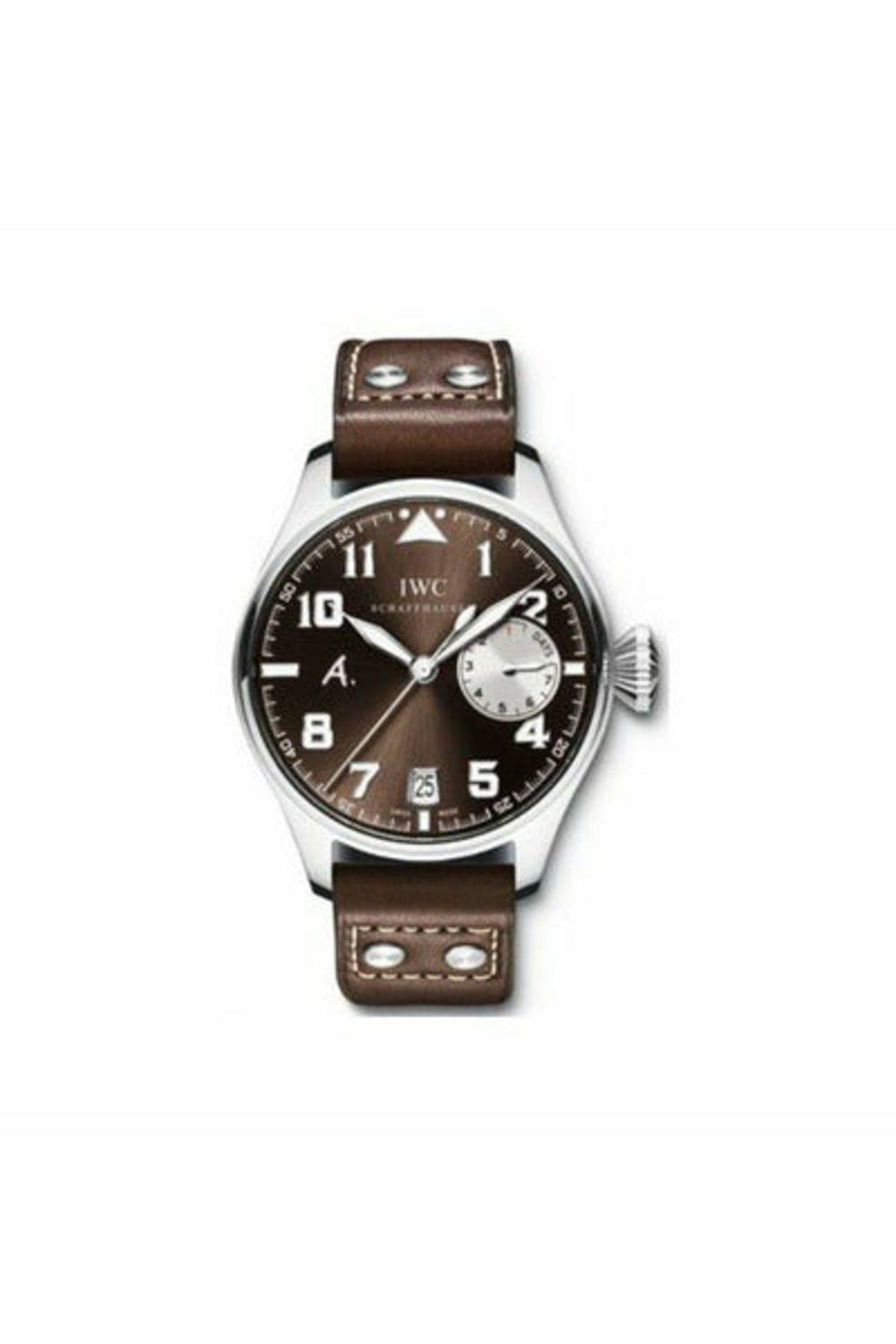 iwc big pilot 18kt white gold 46mm men's watch