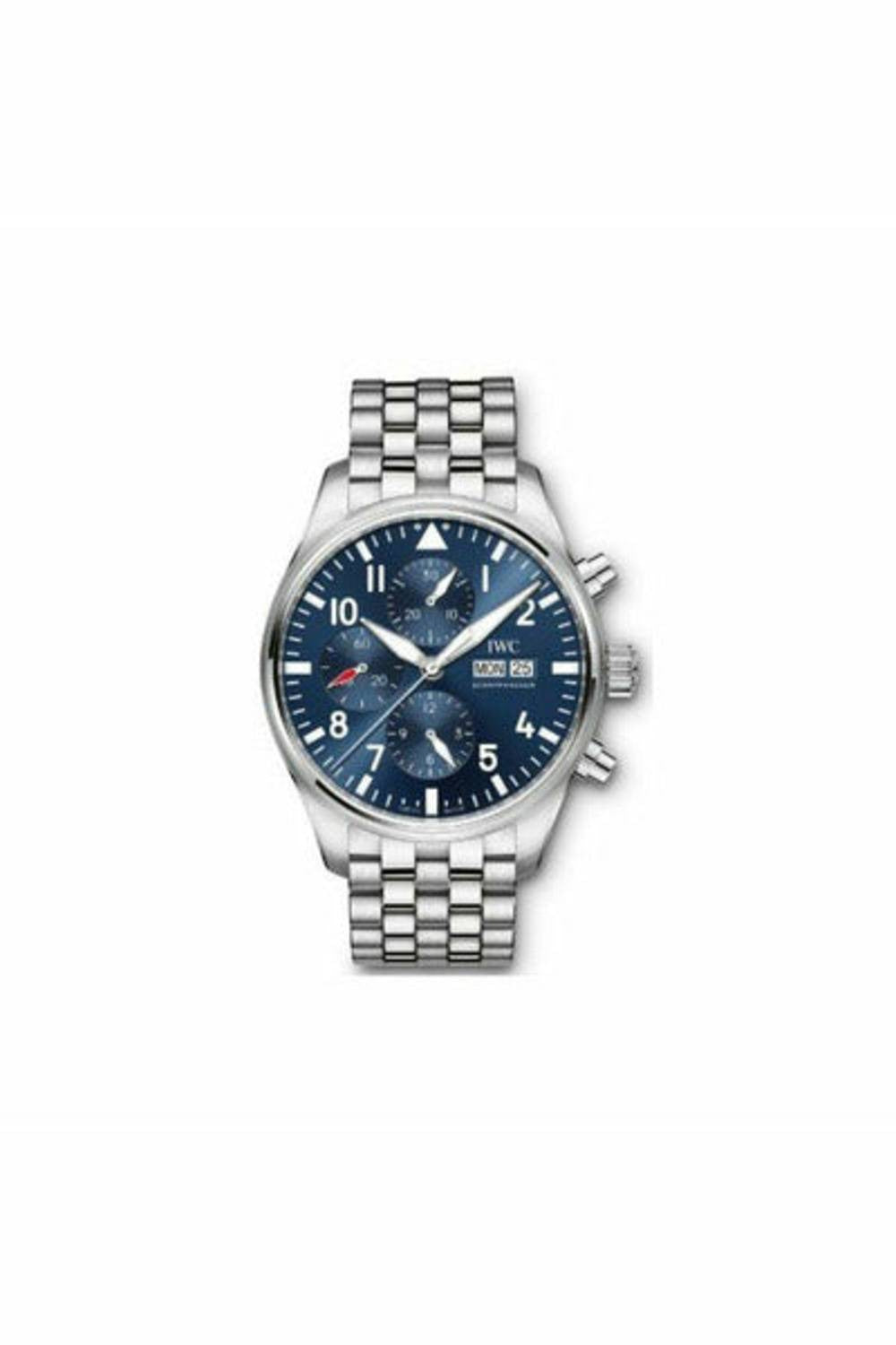 iwc pilot chronograph special edition 43mm stainless steel men's watch