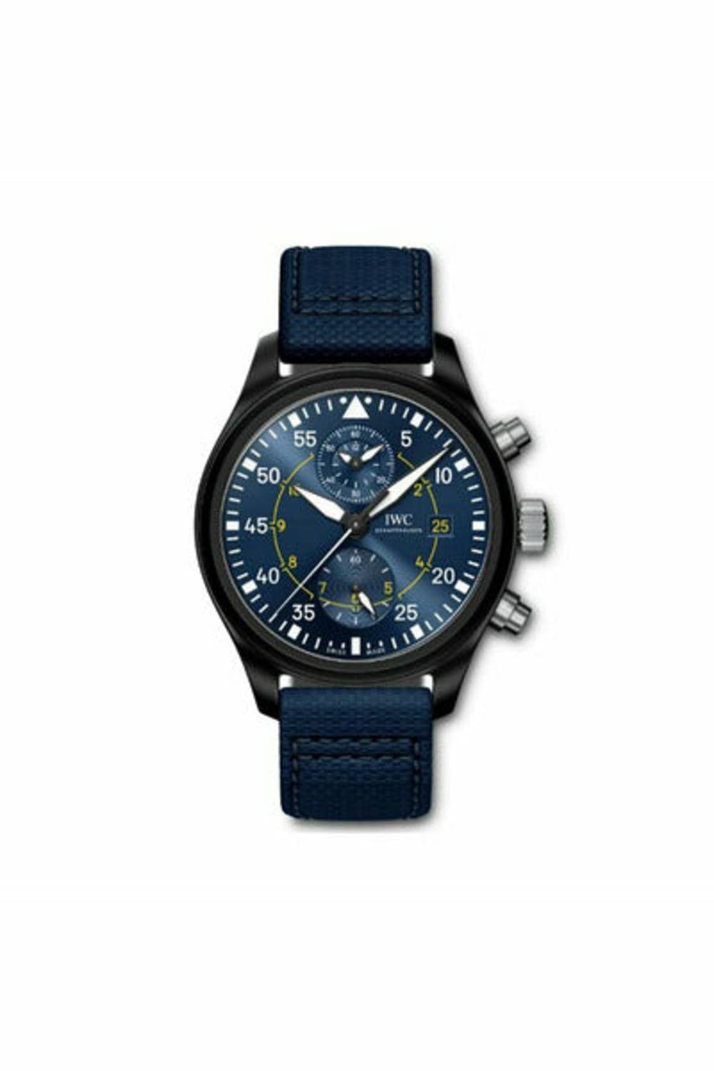iwc pilot's watch chronograph edition "blue angels"