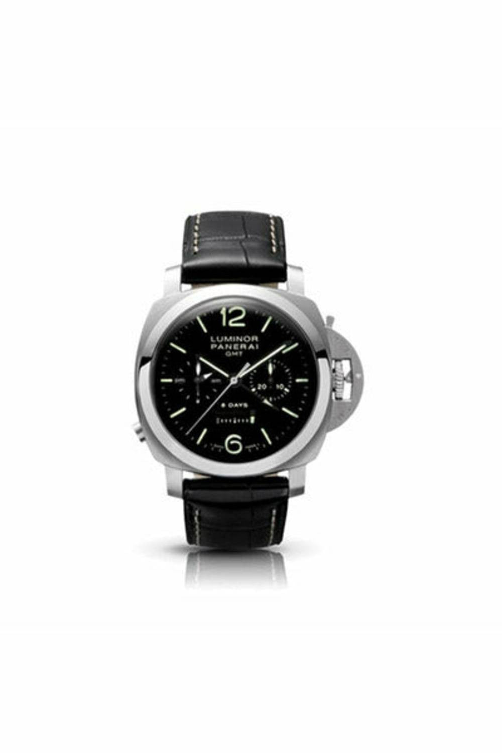 panerai luminor chrono monopulsante 8 days gmt 44mm men's watch ref. pam00275