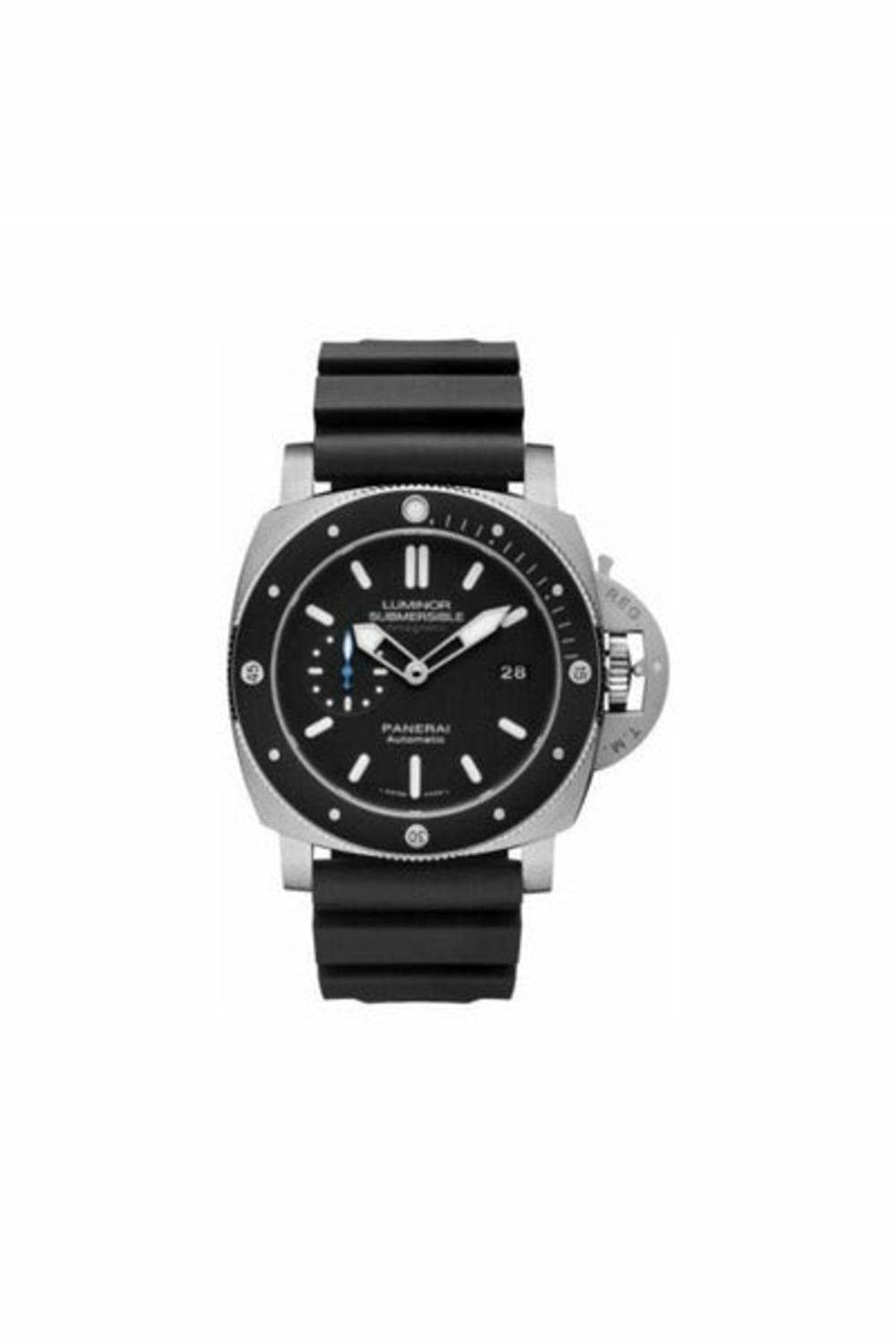 panerai luminor submersible titanium 47mm men's watch