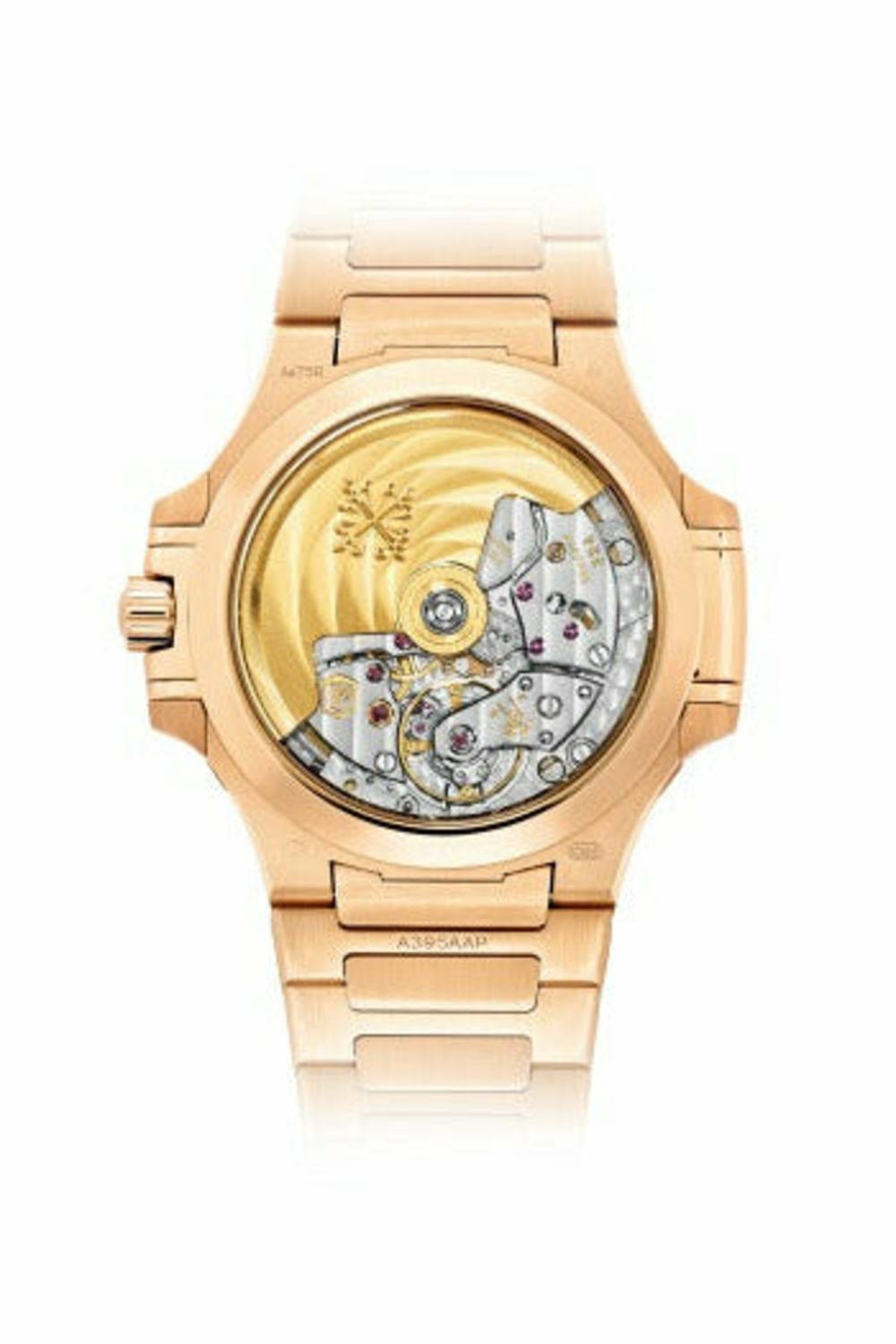 Patek Philippe Nautilus 7118/1R-010 Rose Gold Golden Brown Dial