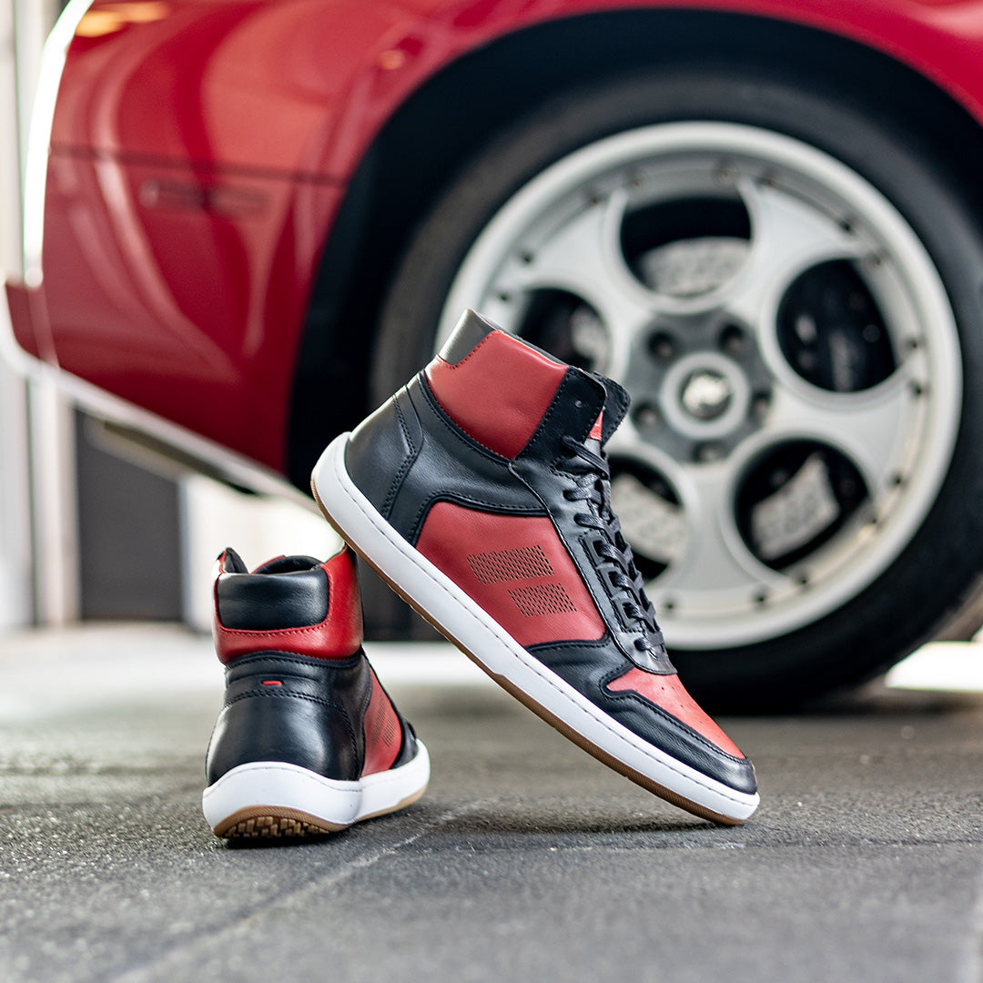 Drift Mid - Black/Red