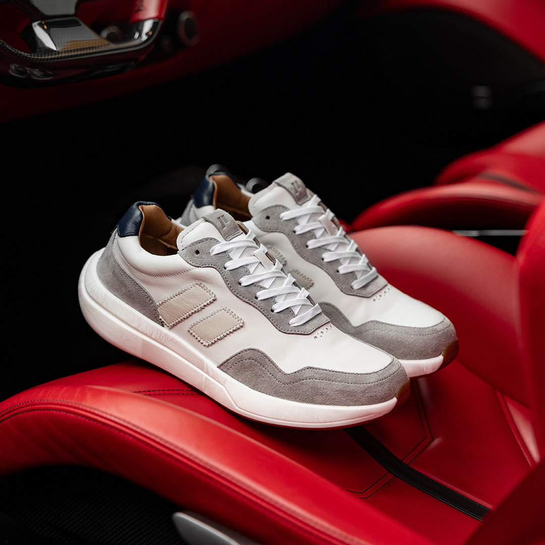 Modena - White/Grey/Navy