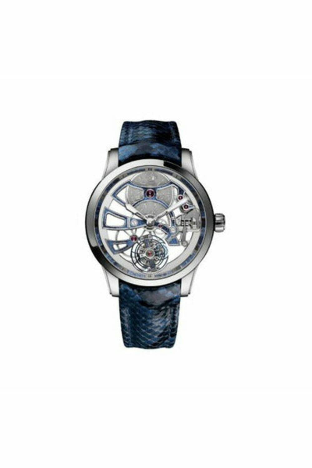 ulysse nardin classic tourbillon 18kt white gold 44mm men's watch