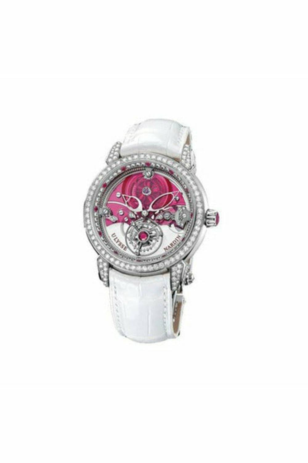 ulysse nardin royal ruby tourbillon limited edition platinum 41mm men's watch