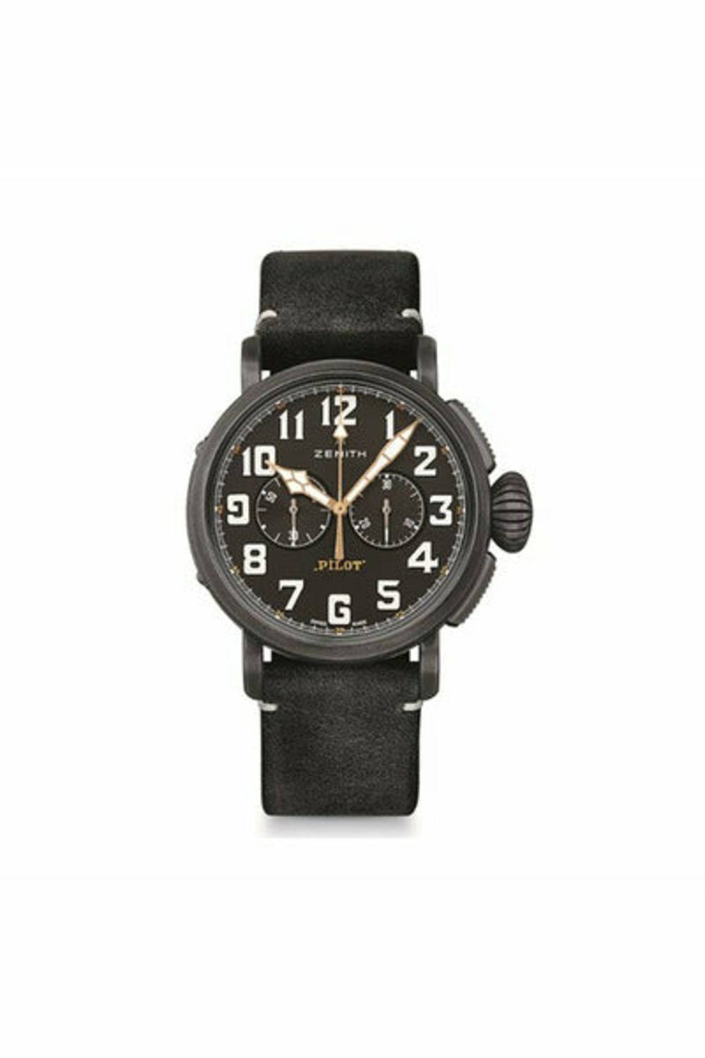 zenith pilot type 20 chronograph men's watch ref. 11.2432.4069/21.c900