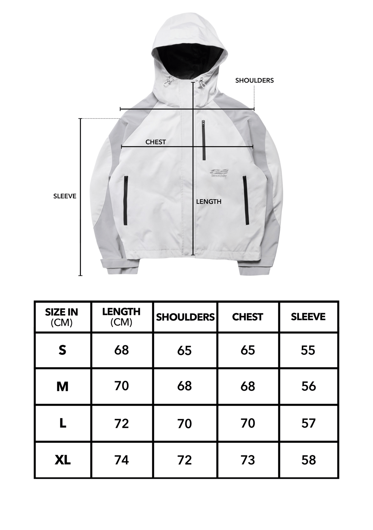 Samuel Bailey Apex Shell Jacket — S — Lifestyle View
