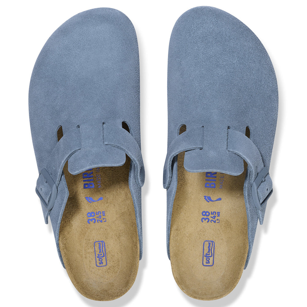 Birkenstock Boston Soft Footbed Suede Leather
