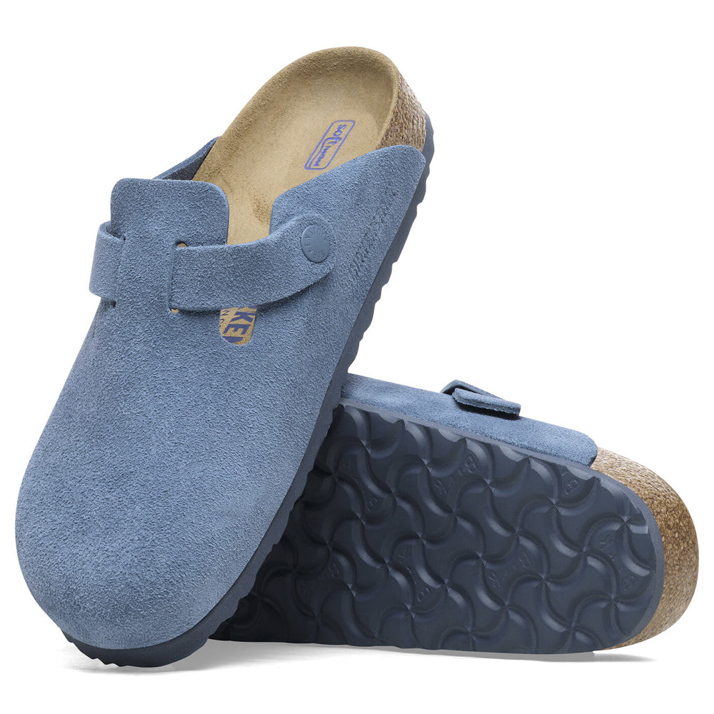 Birkenstock Boston Soft Footbed Suede Leather