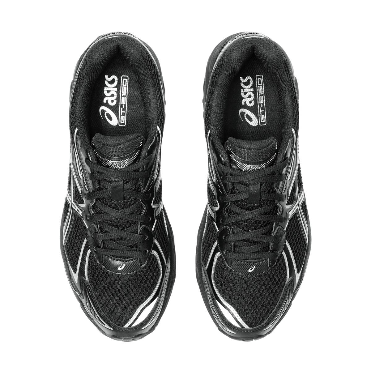 Asics GT 2160 'Black Pure Silver' — UK 3 | EU 36 | US 4 — Detail View