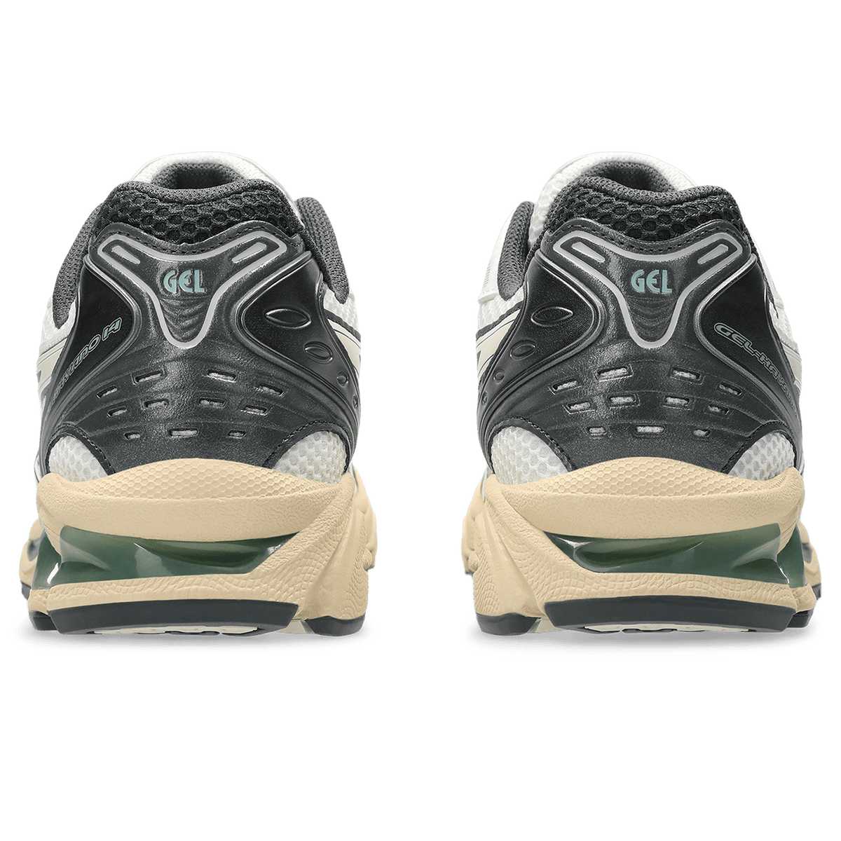 ASICS Gel Kayano 14 'Cream Obsidian Grey' — UK 3 | EU 36 | US 4 — Detail View