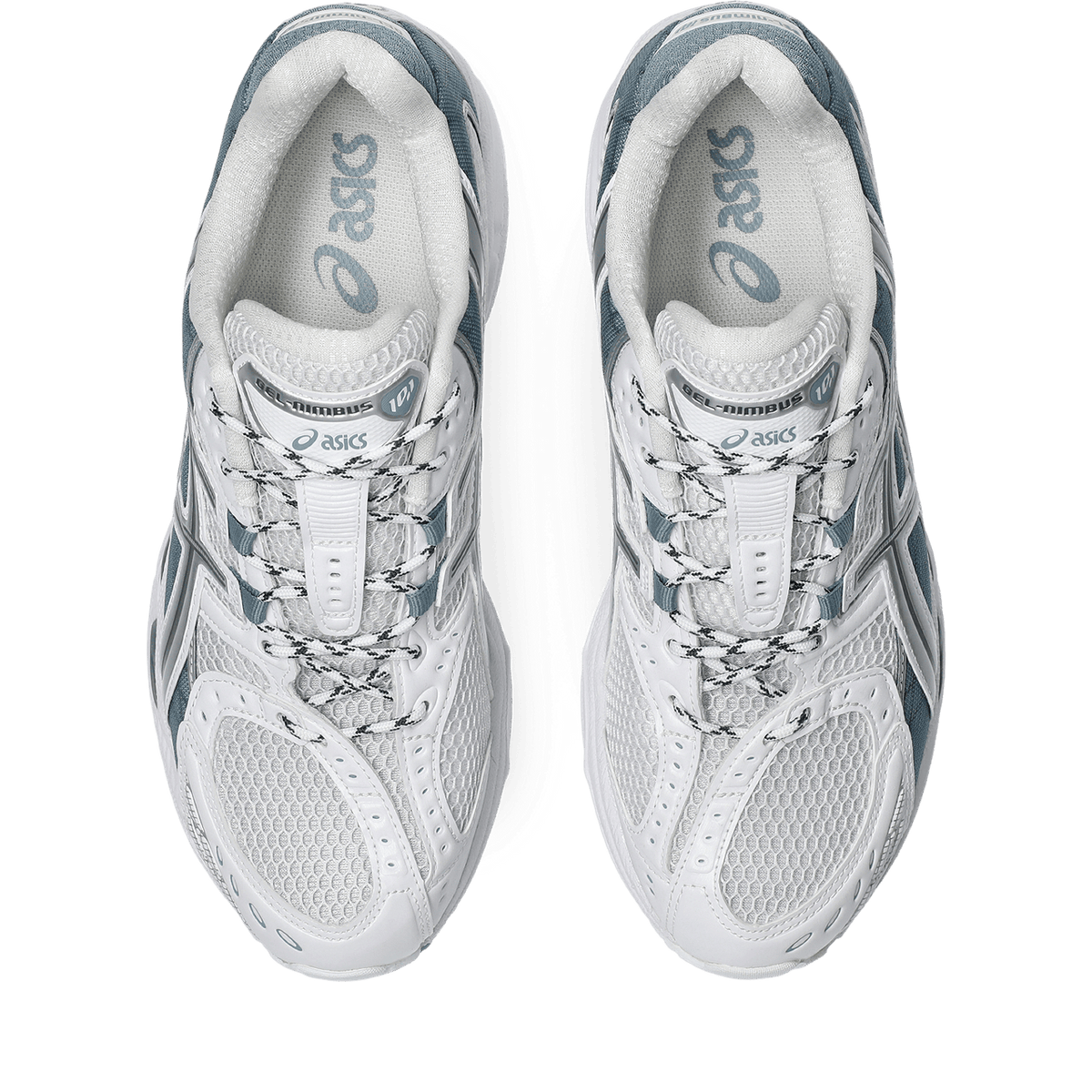 Asics Gel Nimbus 10.1 'White Slate Blue' — UK 3 | EU 36 | US 4 — Lifestyle View