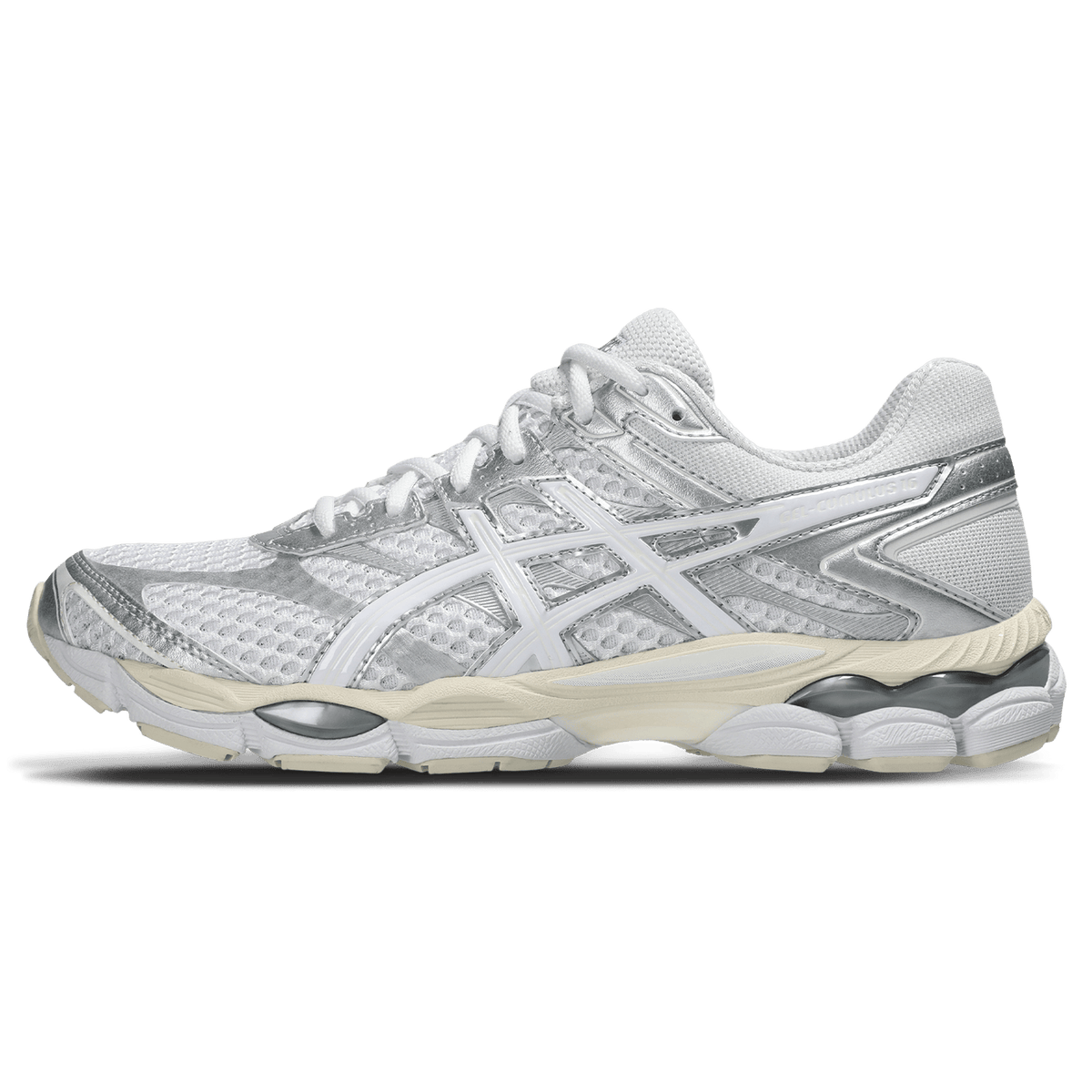 ASICS Gel Cumulus 16 'White White' — UK 3 | EU 36 | US 4 — Front View