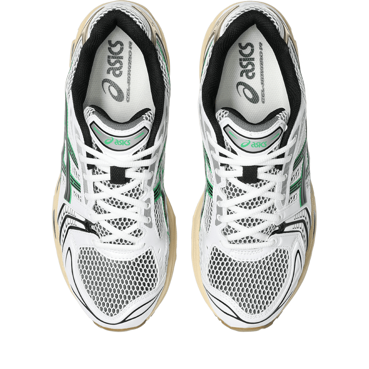 ASICS Gel Kayano 14 'White Hinoki Beige' — UK 3 | EU 36 | US 4 — Lifestyle View