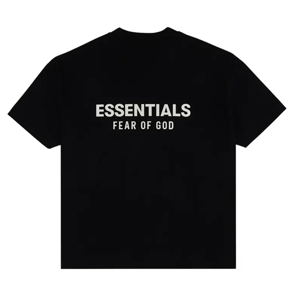 Fear of God Essentials Classic Fit T-Shirt 'Jet Black' — XXS — Side View