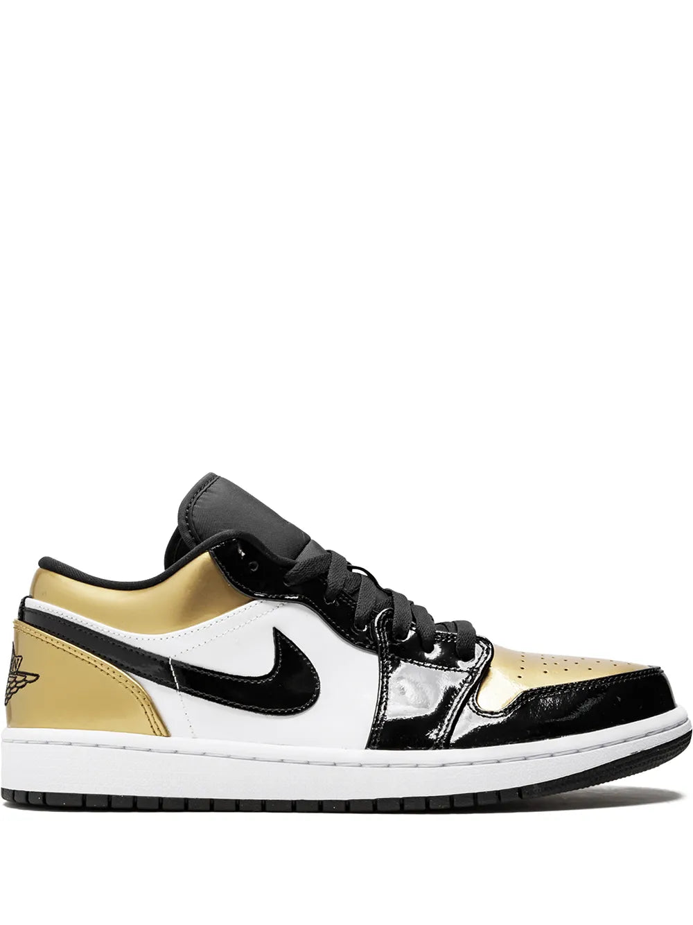 Air Jordan 1 Low Gold Toe Sneakers