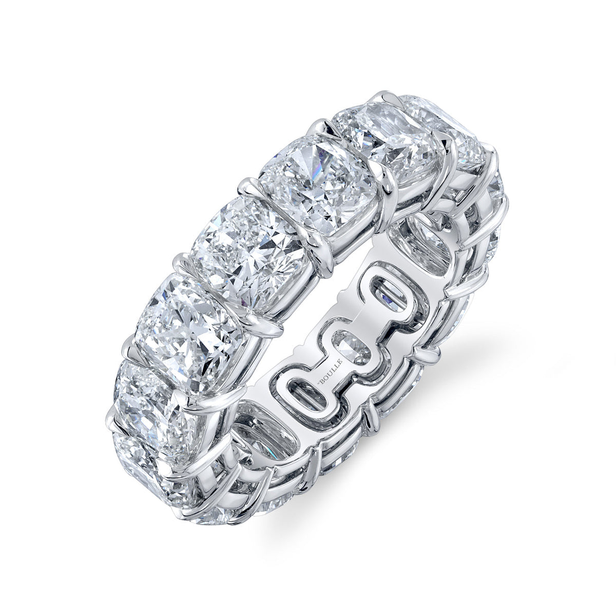 deBoulle Bridal Collection Eternity Band with Diamonds in Platinum