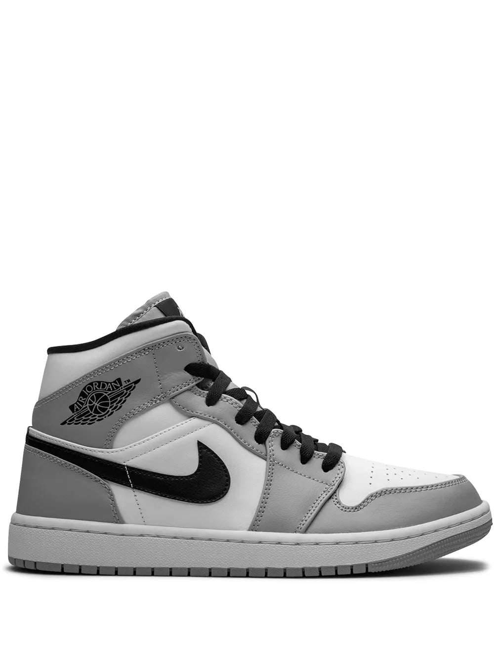 Air Jordan 1 Mid Light Smoke Grey Sneakers