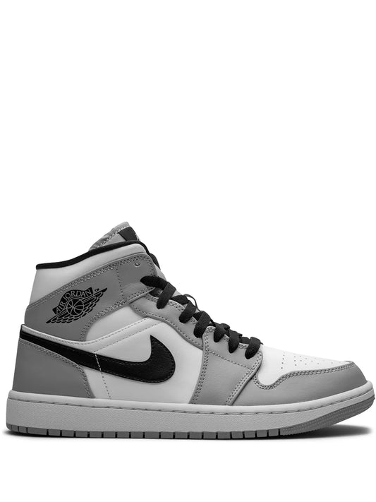 Air Jordan 1 Mid Light Smoke Grey Sneakers