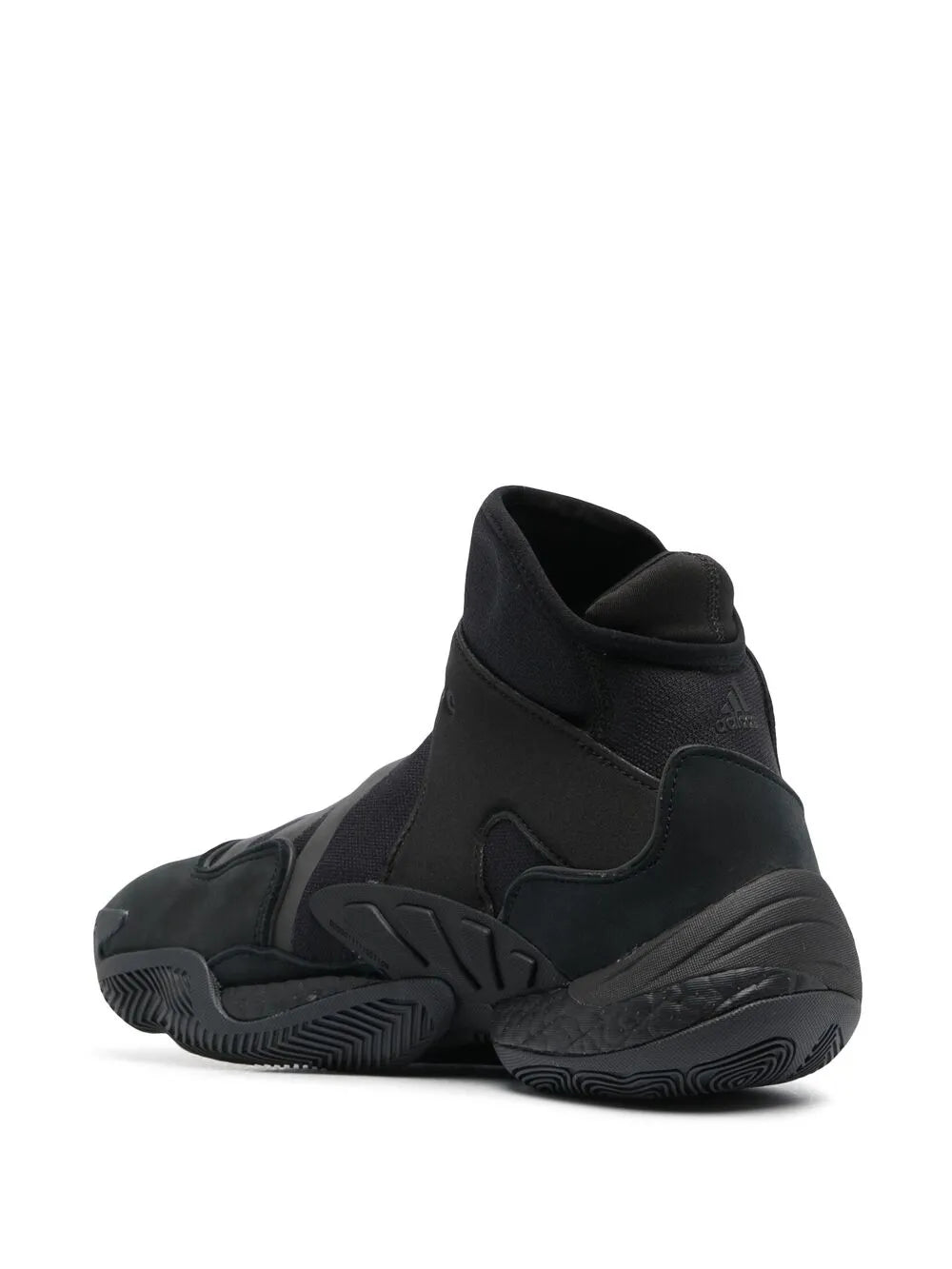 adidas X Pharrell Williams Triple Black High-Top Sneakers