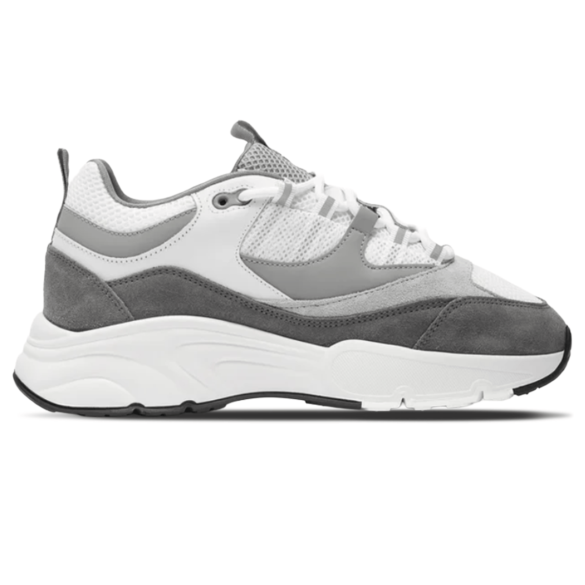 Cleens Aero Runner 'Dove Grey' — UK 3 | EU 37 | US 4 — Side View