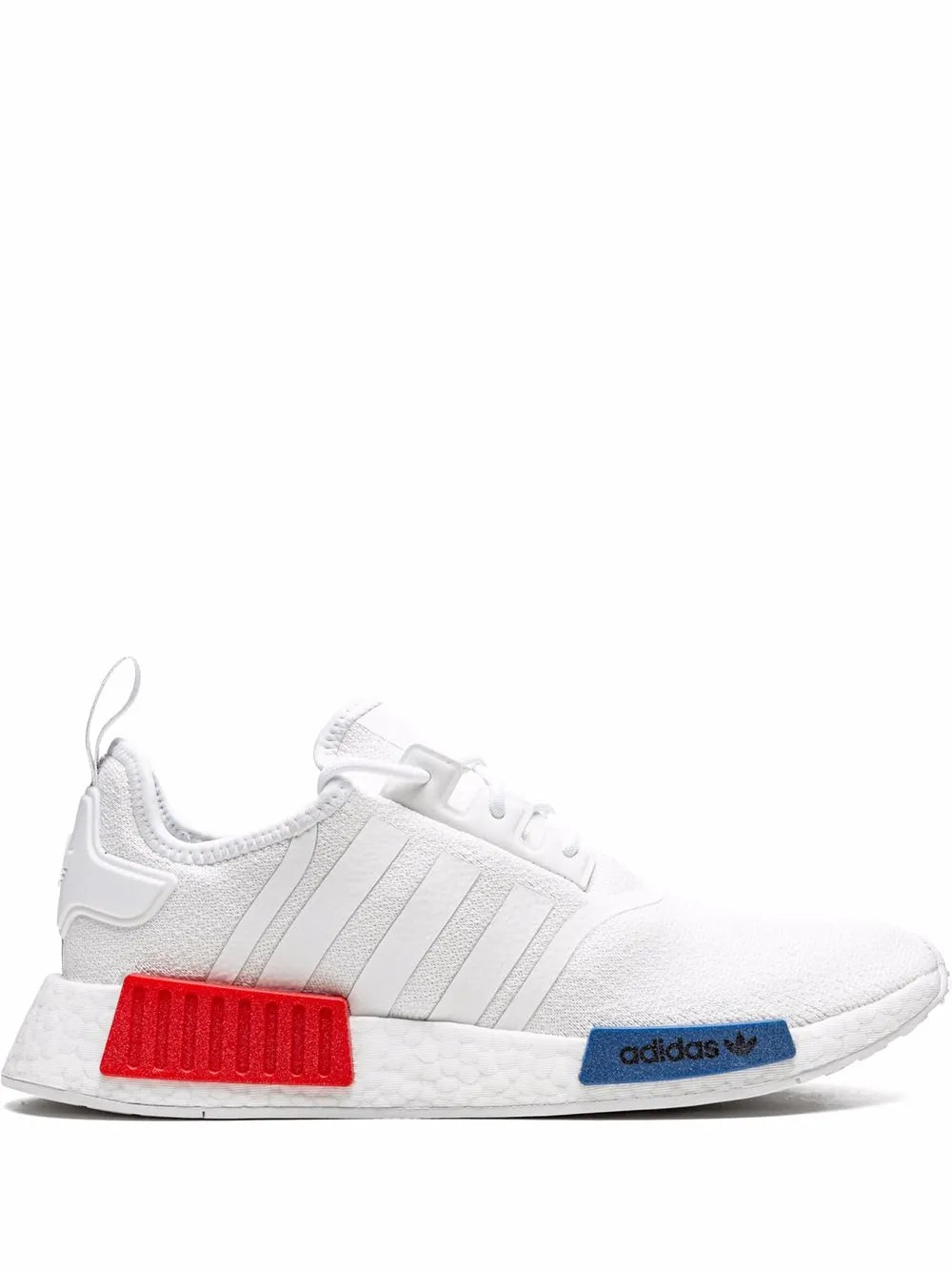 adidas Nmd_R1 White/White/Blue Sneakers