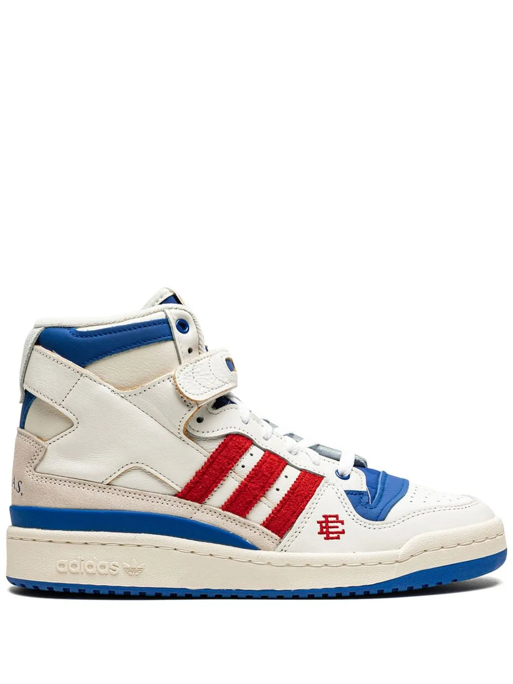 adidas X Eric Emanuel Forum 84 High Midnight Madness/Kansas Jayhawks Sneakers