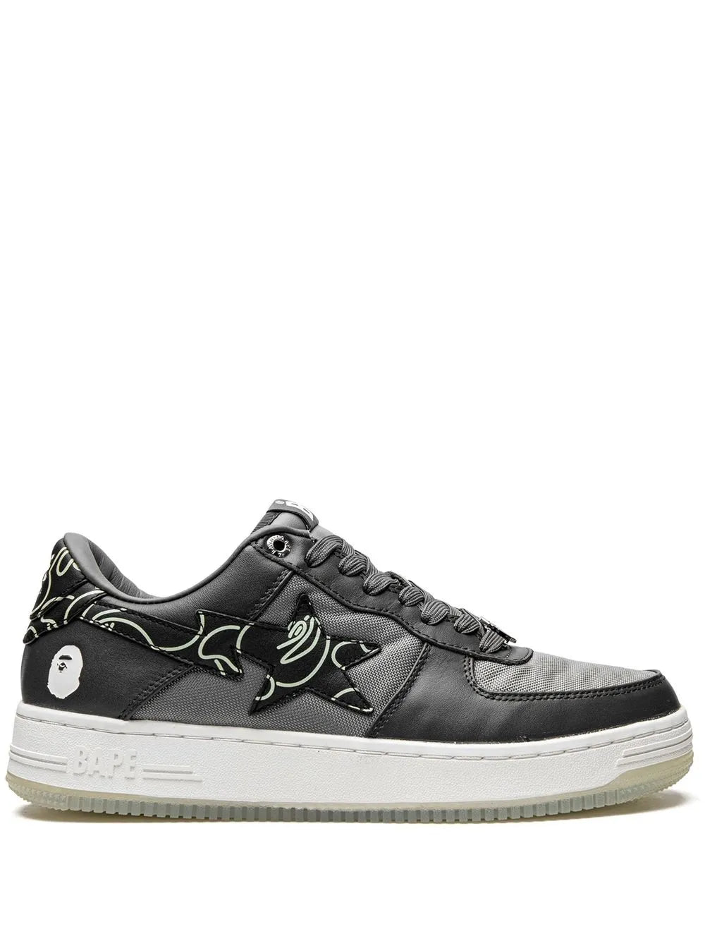 A Bathing Ape?Bape Sta #1 M2 Charcoal Sneakers