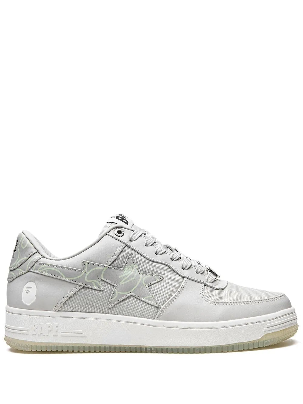 A Bathing Ape?Bape Sta #1 M2 Gray Sneakers