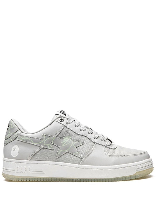 A Bathing Ape?Bape Sta #1 M2 Gray Sneakers