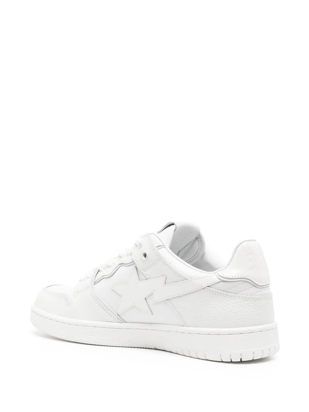 A Bathing Ape?Star-Patch Lace-Up Sneakers