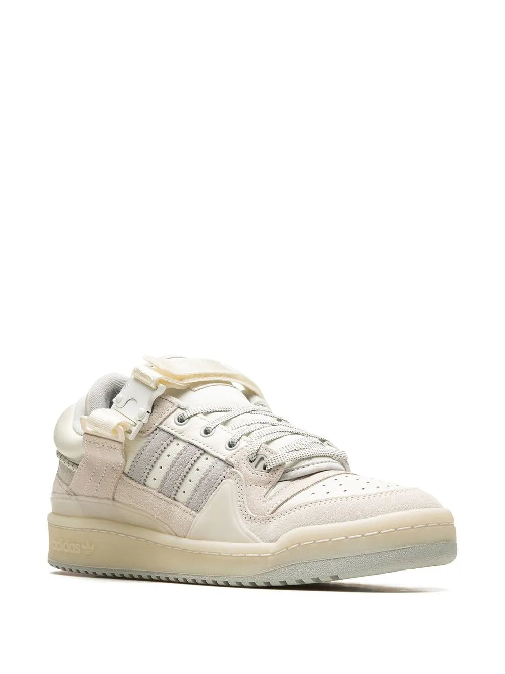 adidas X Bad Bunny Forum Low White Sneakers