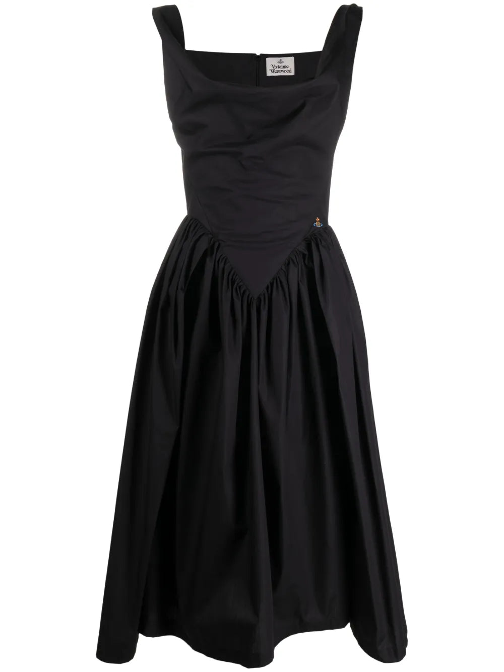 Vivienne Westwood Cowl-Neck Corset Dress
