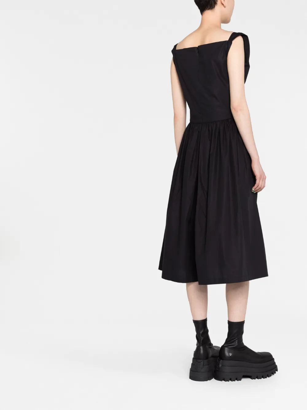 Vivienne Westwood Cowl-Neck Corset Dress