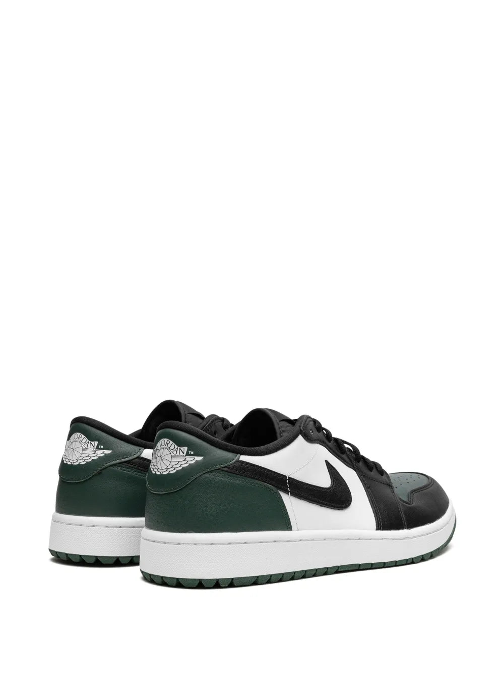 Air Jordan 1 Low G White/Black/Noble Green/Pollen Sneakers