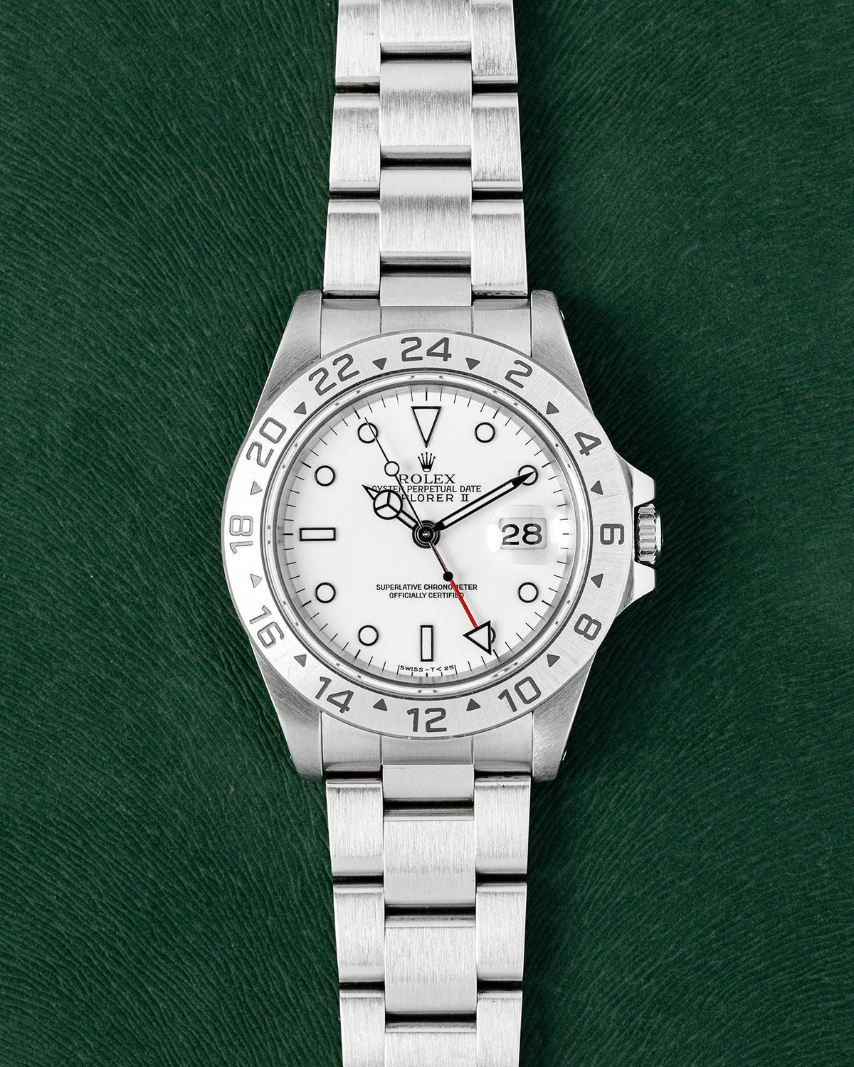 Rolex Explorer II White Dial 16570